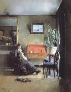 Blue Interior (nn02) Harriet Backer